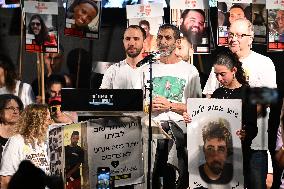 Steve Witkoff at the Hostage Square in Tel Aviv - Israel