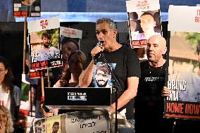 Steve Witkoff at the Hostage Square in Tel Aviv - Israel