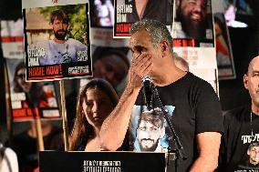 Steve Witkoff at the Hostage Square in Tel Aviv - Israel