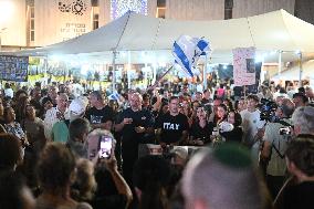Steve Witkoff at the Hostage Square in Tel Aviv - Israel
