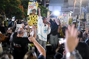 Steve Witkoff at the Hostage Square in Tel Aviv - Israel