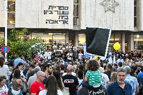 Steve Witkoff at the Hostage Square in Tel Aviv - Israel