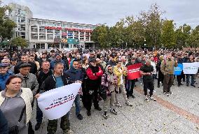 Anti-government rally in Vladivostok