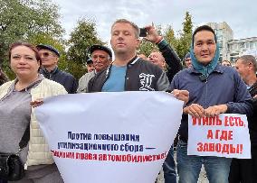 Anti-government rally in Vladivostok