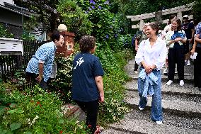 THE CROWN PRINCESS COUPLE ON NAOSHIMA ISLAND
