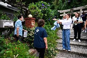 THE CROWN PRINCESS COUPLE ON NAOSHIMA ISLAND