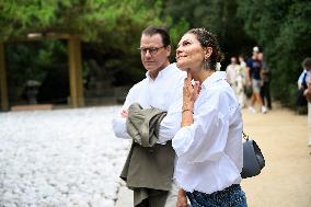 THE CROWN PRINCESS COUPLE ON NAOSHIMA ISLAND