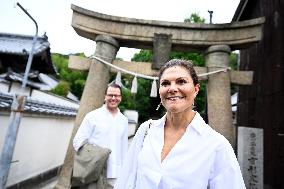 THE CROWN PRINCESS COUPLE ON NAOSHIMA ISLAND