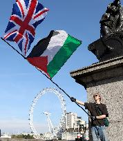 Palestine March and Protests in London - UK