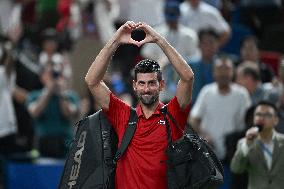 ATP Masters - Semifinal - Valentin Vacherot defeats Novak Djokovic - Shanghai