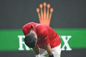 ATP Masters - Semifinal - Valentin Vacherot defeats Novak Djokovic - Shanghai