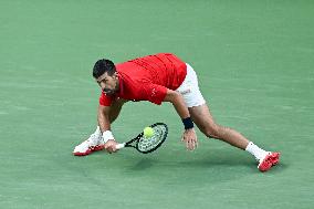 ATP Masters - Semifinal - Valentin Vacherot defeats Novak Djokovic - Shanghai
