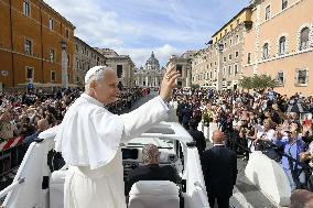 Pope Leo XIV Leads Marian Jubilee Mass - Vatican