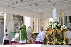 Pope Leo XIV Leads Marian Jubilee Mass - Vatican