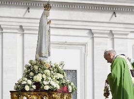Pope Leo XIV Leads Marian Jubilee Mass - Vatican