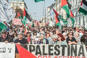 Palestine March in Milan - Italy