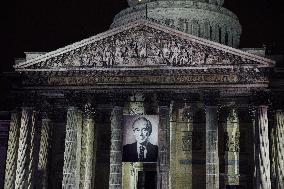 Ceremony To Honor Robert Badinter At The Pantheon - Paris