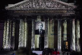 Ceremony To Honor Robert Badinter At The Pantheon - Paris