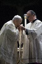 Pope Leo XIV During the Marian Vigil In St. Peter's Square - Vatican