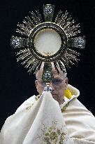 Pope Leo XIV During the Marian Vigil In St. Peter's Square - Vatican