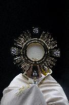 Pope Leo XIV During the Marian Vigil In St. Peter's Square - Vatican