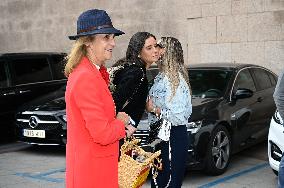 Infanta Elena Attending Las Ventas Bullring On National Day - Madrid