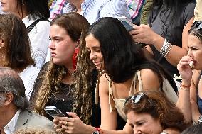 Infanta Elena Attending Las Ventas Bullring On National Day - Madrid