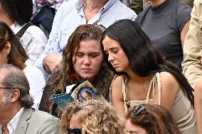 Infanta Elena Attending Las Ventas Bullring On National Day - Madrid