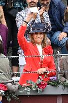 Infanta Elena Attending Las Ventas Bullring On National Day - Madrid