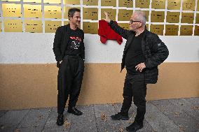 17th Lumiere Film Festival Scoot Cooper Unveils His Plaque On The Filmmakers Wall