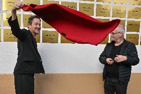 17th Lumiere Film Festival Scoot Cooper Unveils His Plaque On The Filmmakers Wall