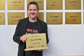 17th Lumiere Film Festival Scoot Cooper Unveils His Plaque On The Filmmakers Wall