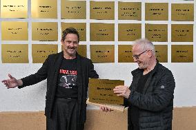 17th Lumiere Film Festival Scoot Cooper Unveils His Plaque On The Filmmakers Wall