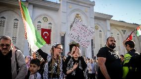 Rally For Palestine in Gaziantep - Turkey