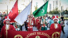 Rally For Palestine in Gaziantep - Turkey