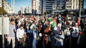 Rally For Palestine in Gaziantep - Turkey