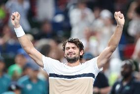 ATP Masters Final - Vacherot Defeats His Cousin Rinderknech And Wins the Trophy - Shangha