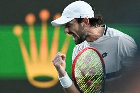 ATP Masters Final - Vacherot Defeats His Cousin Rinderknech And Wins the Trophy - Shangha