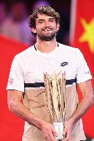 ATP Masters Final - Vacherot Defeats His Cousin Rinderknech And Wins the Trophy - Shangha