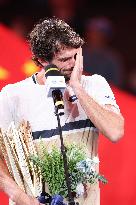 ATP Masters Final - Vacherot Defeats His Cousin Rinderknech And Wins the Trophy - Shangha