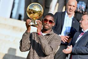 Ballon d Or winner Ousmane Dembele. FC