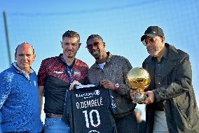 Ballon d Or winner Ousmane Dembele. FC