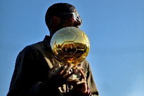 Ballon d Or winner Ousmane Dembele. FC