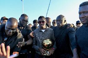 Ballon d Or winner Ousmane Dembele. FC