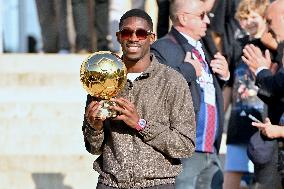 Ballon d Or winner Ousmane Dembele. FC