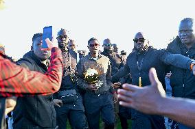 Ballon d Or winner Ousmane Dembele. FC