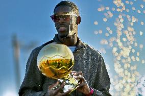 Ballon d Or winner Ousmane Dembele. FC