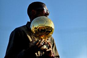 Ballon d Or winner Ousmane Dembele. FC