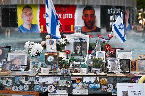 Dizengoff Memorial Of The Attack Of October 7, 2023 - Tel Aviv
