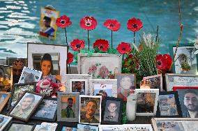 Dizengoff Memorial Of The Attack Of October 7, 2023 - Tel Aviv